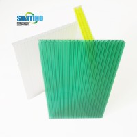 Lexan 10-year warranty uv coated best Choice type polycarbonate pc hollow sheet