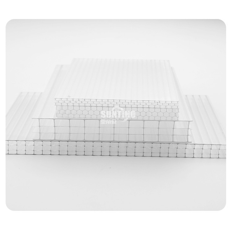 Factory manufacture sun sheet hollow polycarbonate virgin material