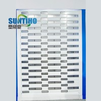 China factory modern security entry electric automatic roll up ss stainless steel roller shutter garage doors