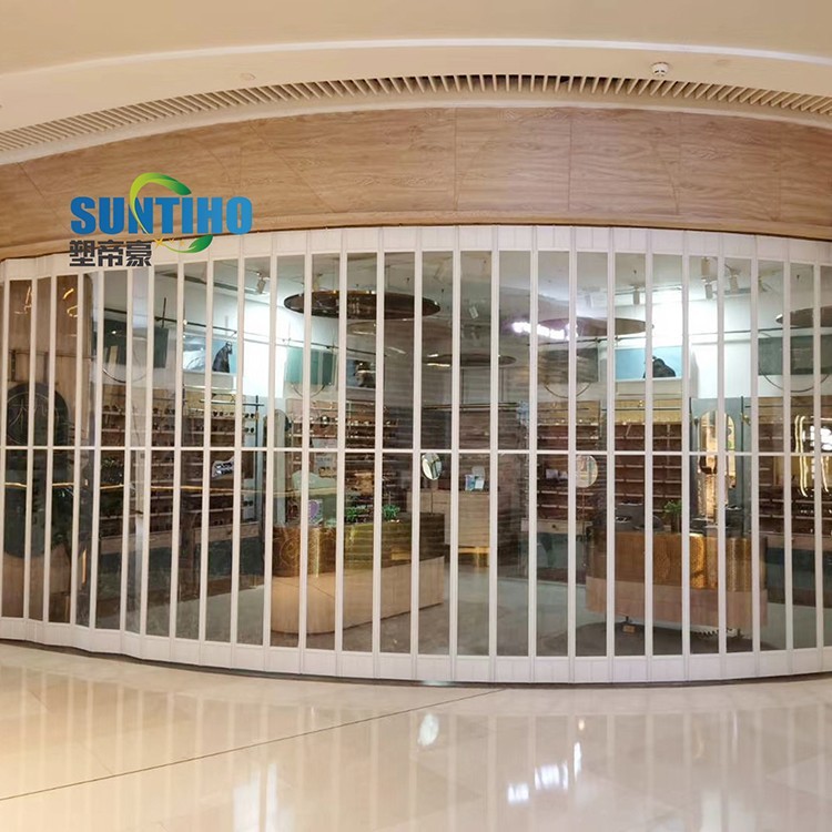 Special bone position aluminum folding door for partition