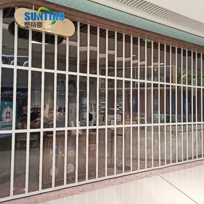 Portes pliantes en accordéon en aluminium à double vitrage intérieur bon marché standard australien