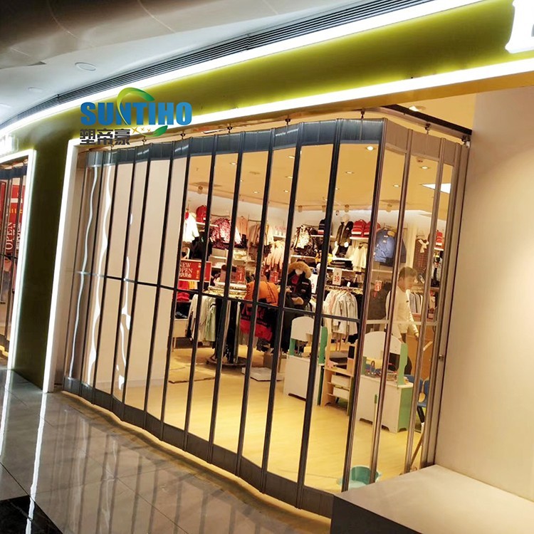 Special design popular in the wolrd shopping PC aluminum roller shutter door