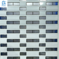 China factory modern security entry electric automatic roll up ss stainless steel roller shutter garage doors