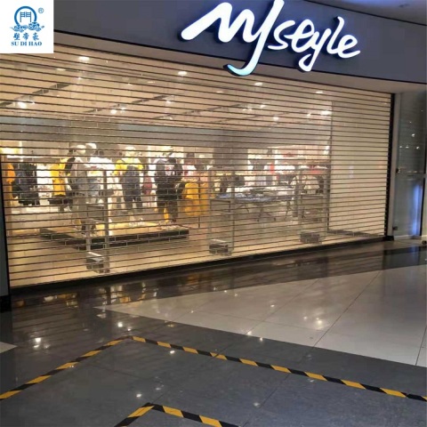 High Quality Aluminum Alloyed Garage Door Roll Up Roller shutter door