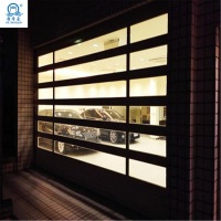 aluminium front automatic garage interior roller shutter door