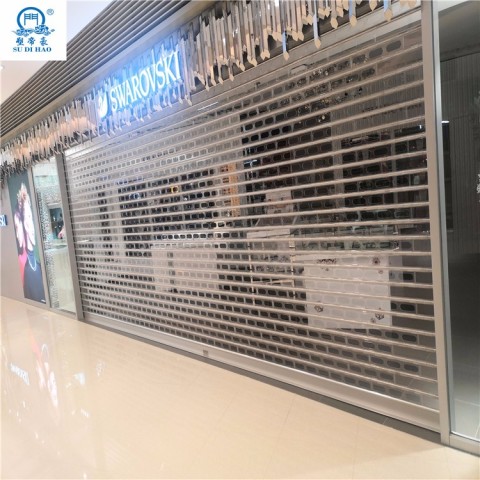 Security Uvioresistant Shop Mall Roller Shutter Door