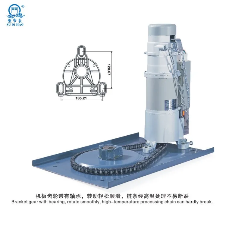 Anti wind remote motorized transparent plastic roller shutter door