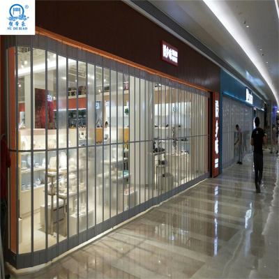 New design folding door widely used in shopping mall/Mega Mall
