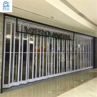China latest Star Product Fashion Design Interior PVC Folding Door for house