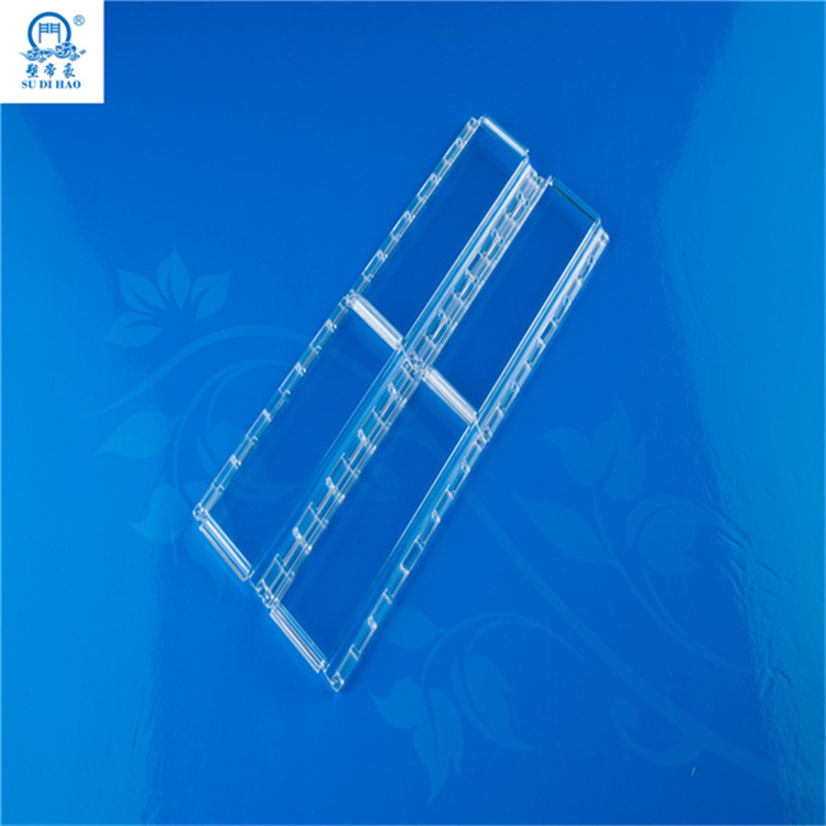 transparent clear panel for special design roller shutter door