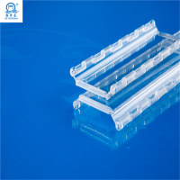 transparent clear panel for special design roller shutter door