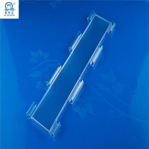 Factory manufacture polycarbonate door slats with aluminum alloyed tube