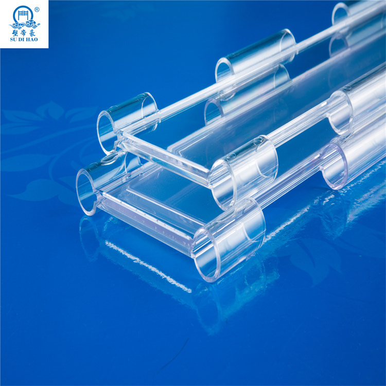 Factory manufacture polycarbonate door slats with aluminum alloyed tube