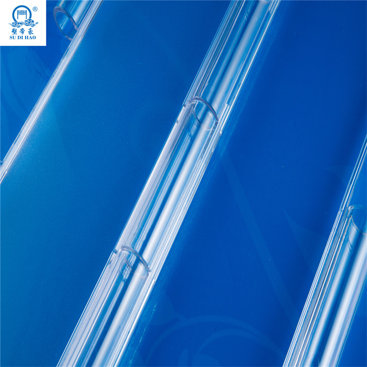 Factory manufacture polycarbonate door slats with aluminum alloyed tube