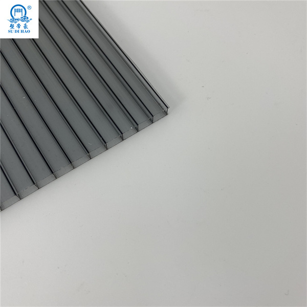 scratch resistant UV-coated solid greenhouse roof polycarbonate sheet