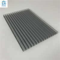 scratch resistant UV-coated solid greenhouse roof polycarbonate sheet