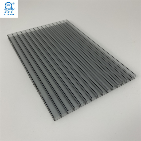 scratch resistant UV-coated solid greenhouse roof polycarbonate sheet
