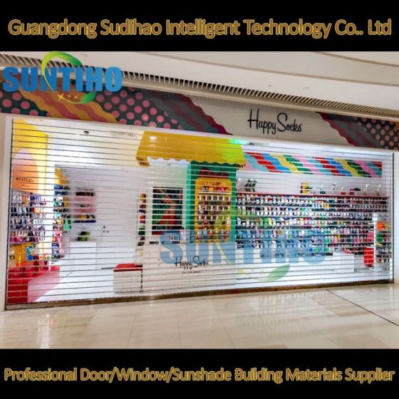 ग्राहक का पॉली कार्बोनेट रोलर शटर दरवाजा