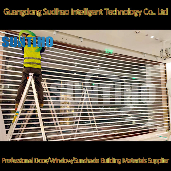 अनुकूलित रोलर अप स्टोर दरवाजा