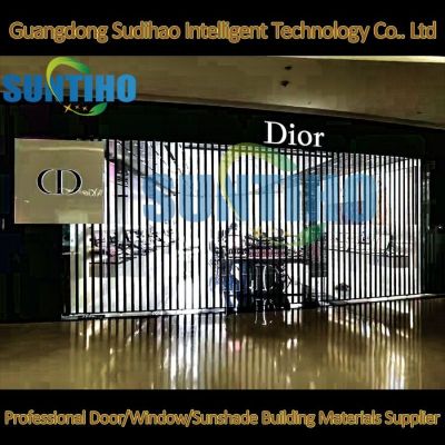 СУДИХАО-Профессиональный на высокоскоростном ПК Кристалл ВОЛОСЫ Автоматическая раздвижная дверь