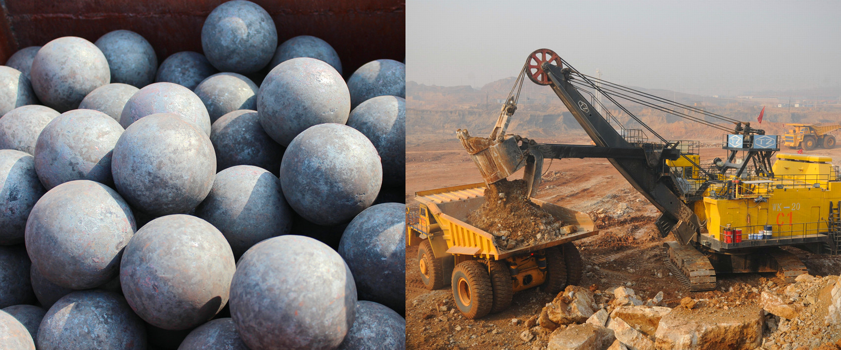 chrome balls for cement
