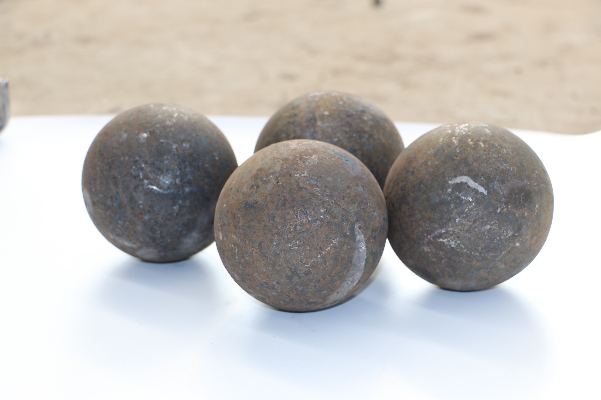 Smidde Stål Sliping Balls For Cement Plant