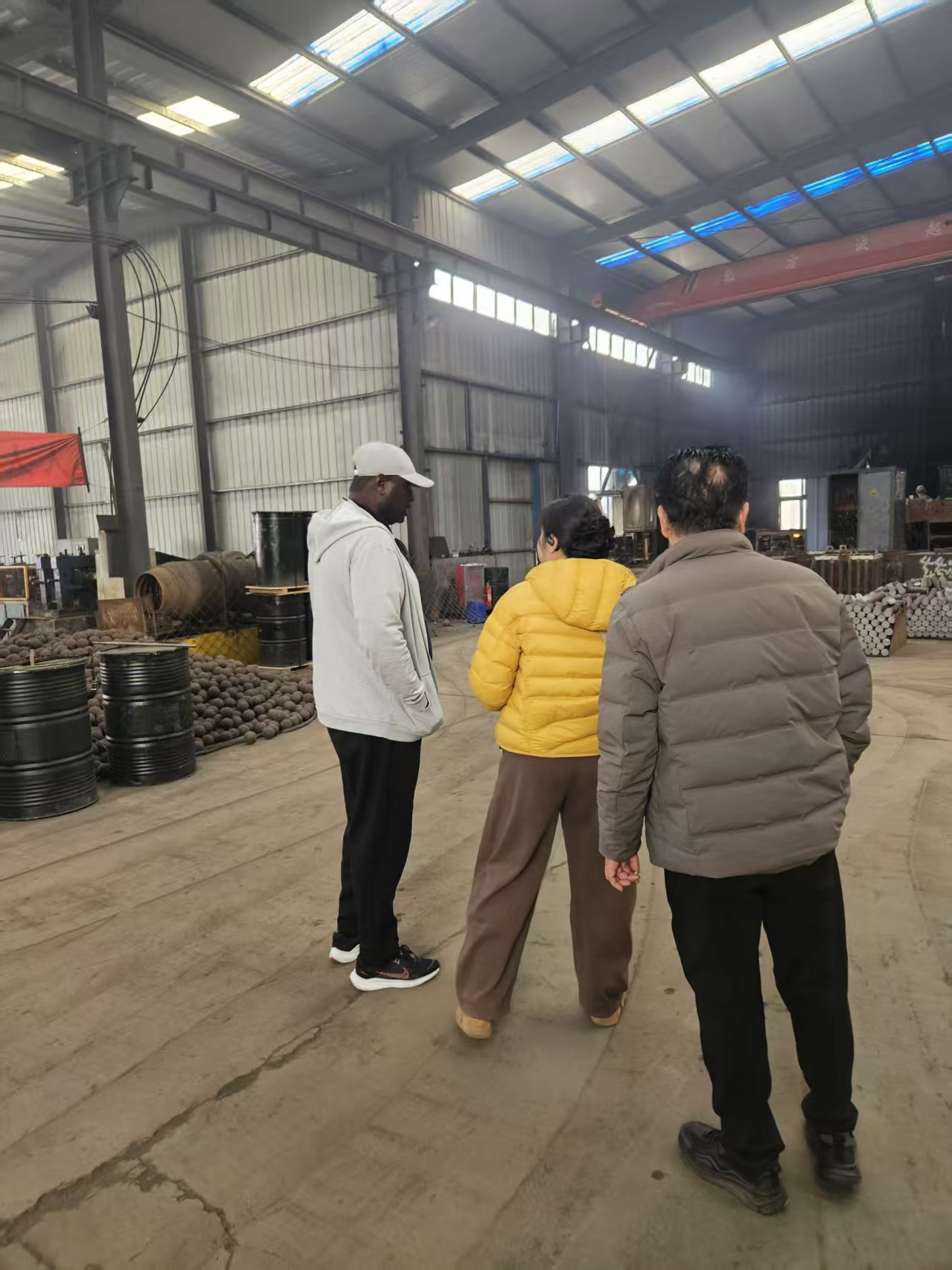 Cooperation with African customers