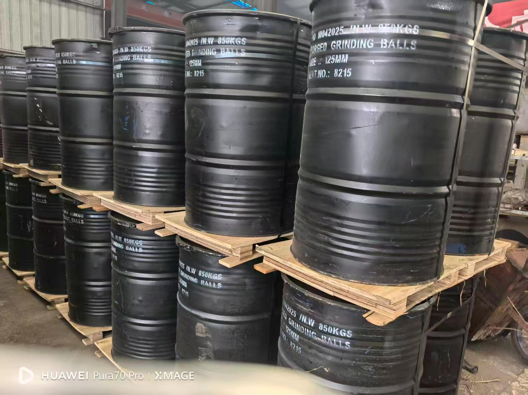 Jinan Haoyang Forging's orders for exporting forged steel balls have increased by 40% year-on-year.