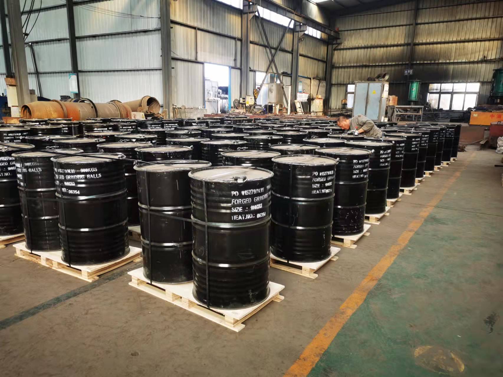 100 Tons of B2 Forged Grinding Steel Balls Supplied to a Gold Mine in Australian