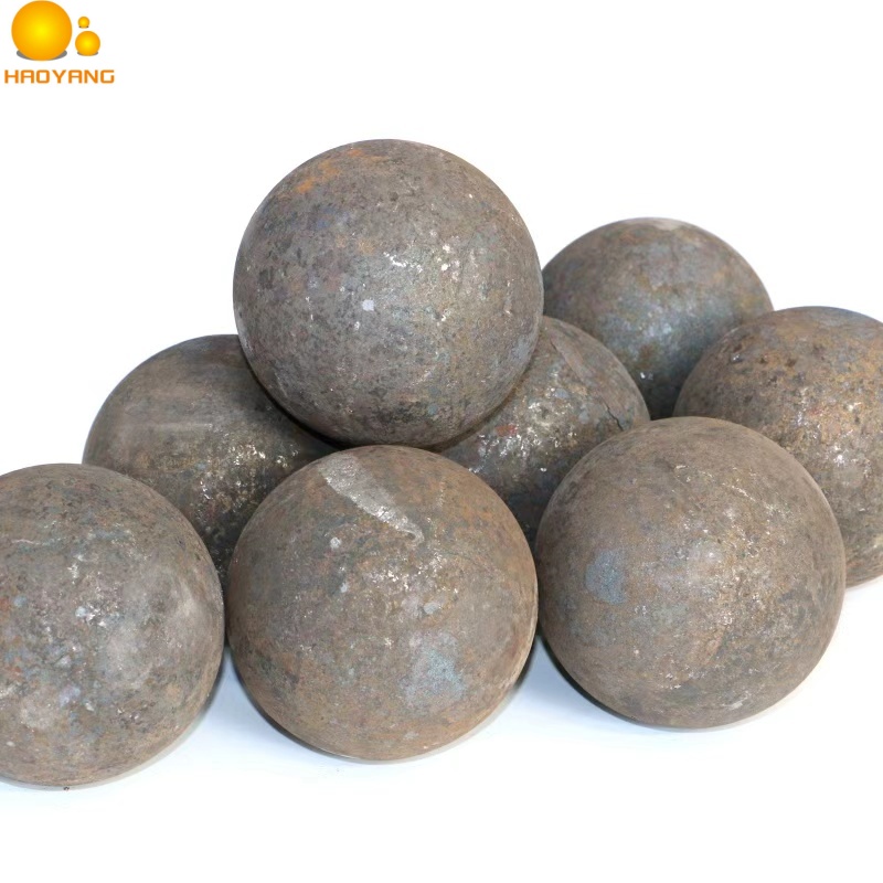125mm High Hardness Low Breakage Forged grinding balls for Mining & Cement SAG mill