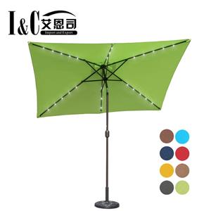 Supply Apple Green Outdoor Solar Powered 26 Led Lighted Patio Umbrella Table Factory Quotes Oem