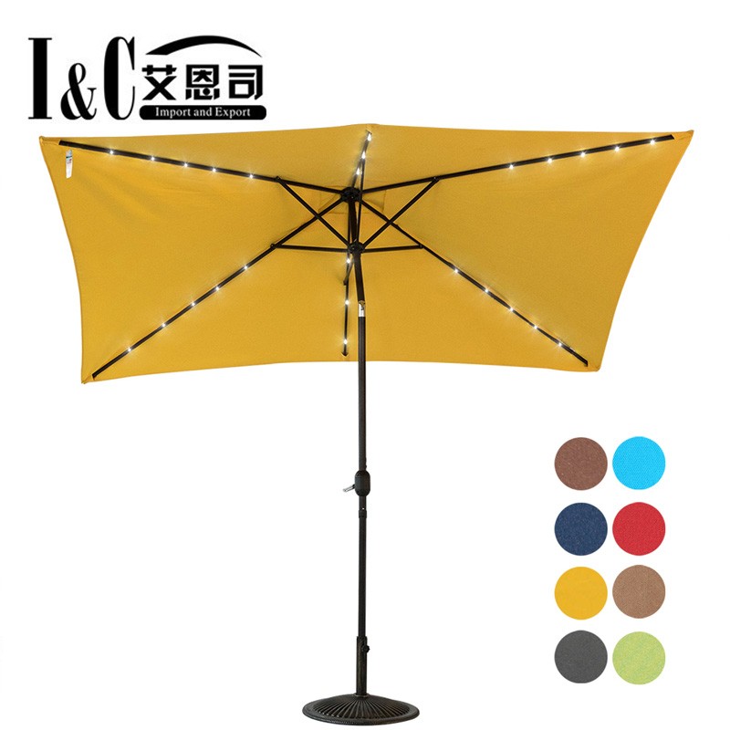 China Solar Powered Umbrella Manufacturers