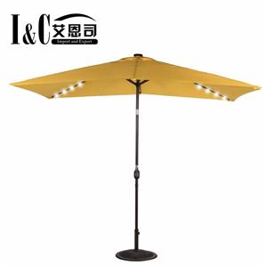 Supply Apple Green Solar Powered 24 Led Lighted Outdoor Patio Umbrella Factory Quotes Oem