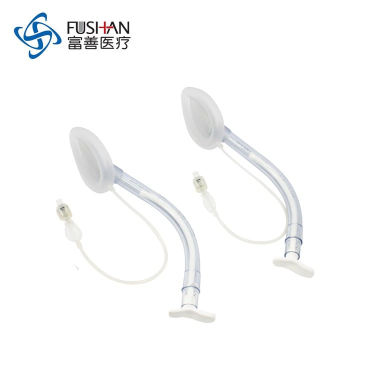 Einweg-Larynxmaske aus PVC-Silikon mit kombiniertem Atemweg