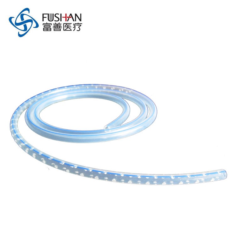 Silicone Round Perforated Drain