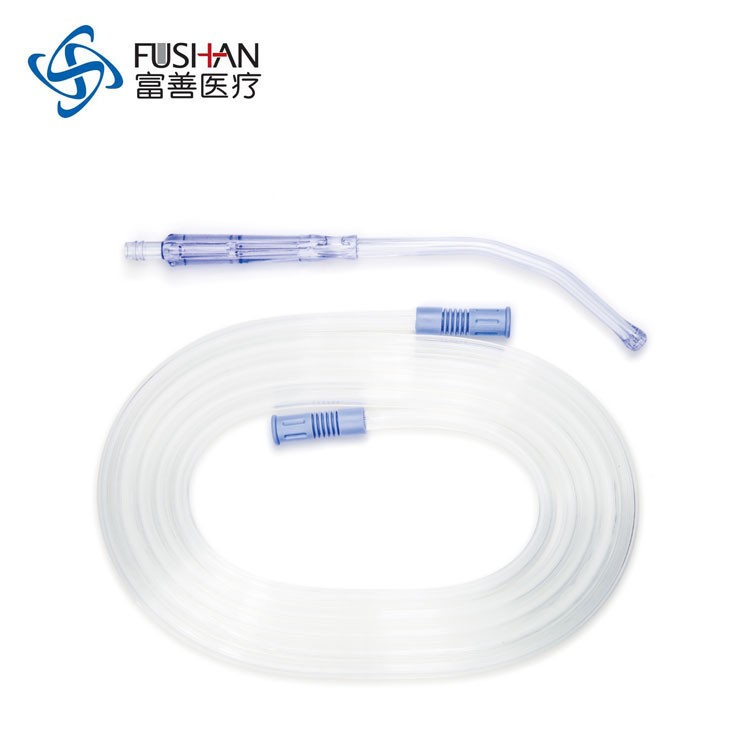 Disposable Suction Connecting Tube With Yankuer Handle
