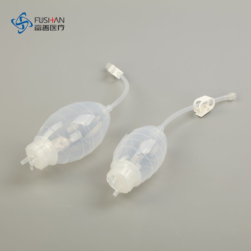Medical Silicone Reservoir Bulb With Drains, Closed Wound Drainage Kit