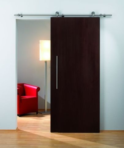 Moderne Designs Schwarz WPC Holz Scheunentor,Niedriger Preis Moderne