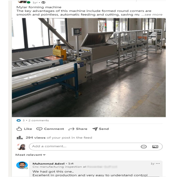 busbar machine comment from Client