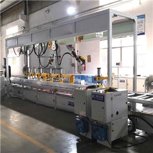 Busway machine for two piece busbar enclosurer riveting