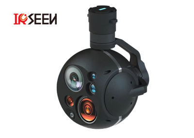 Double visible double infrared five light light gimbal