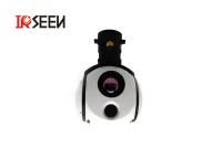 Triaxial dual light lightweight drone gimbal