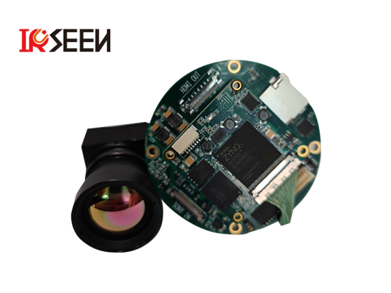 HD LVDS und Infrarotkamera mit kreisförmiger Platte