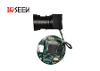 HD LVDS e câmera infravermelha de placa circular