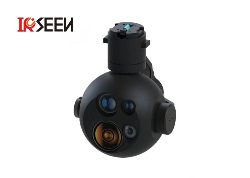 Mini drone en miniatura Tri-light Gimbal