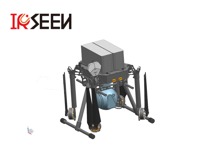 UAV cuadricóptero