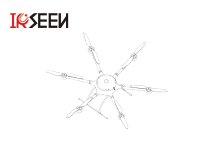 Dron hexacóptero