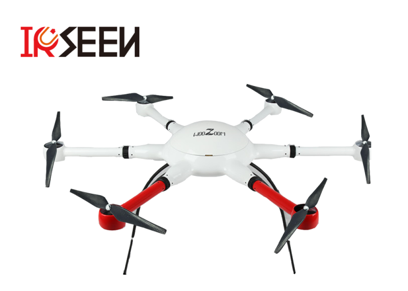 UAV multirotor de seis ejes