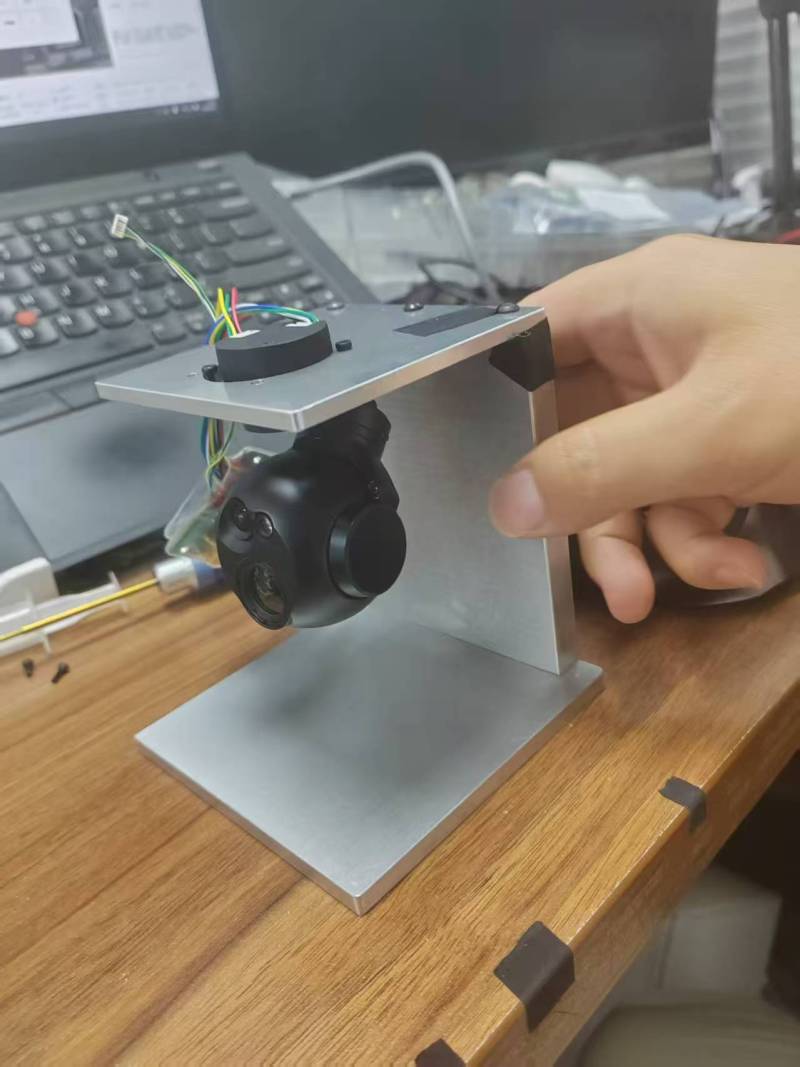 PLD60 DUAL EO CAMERA 640*512 thermal camera 3-axis