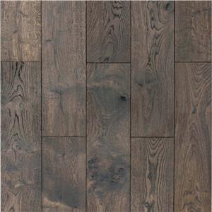 ANTIQUE HANDSCRAPED DEEP STAIN OAK WOOD FLOORING